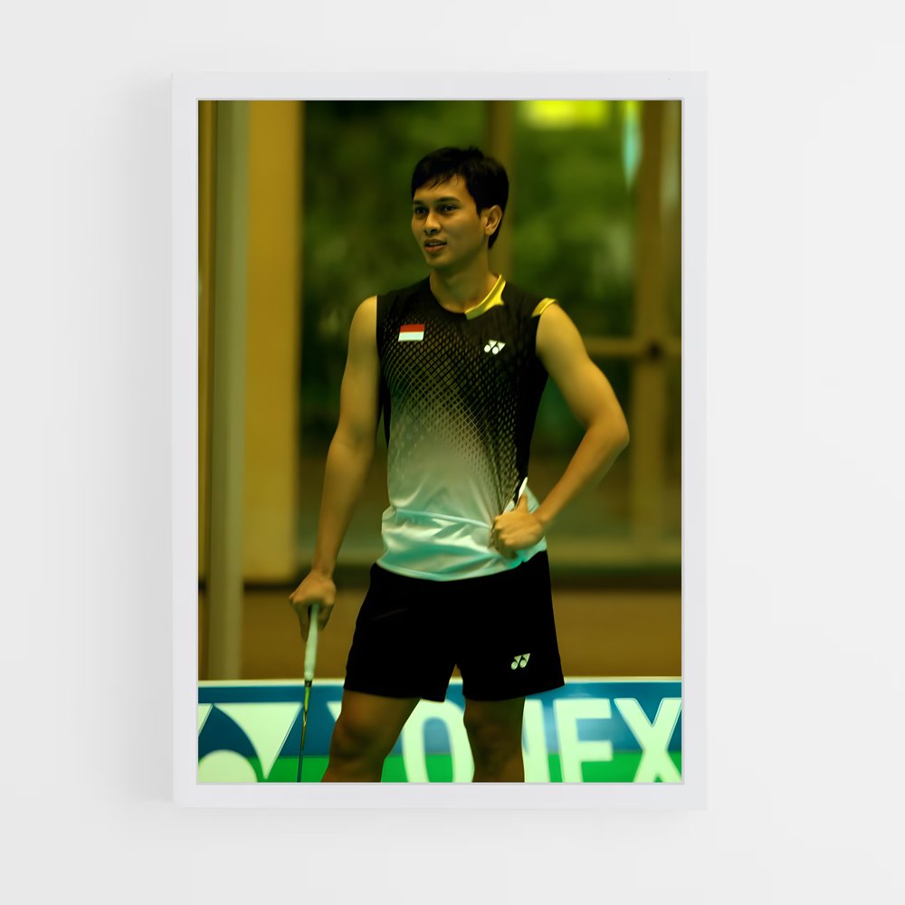 Poster Ace of Tennis – affiche Badminton (vue 3)